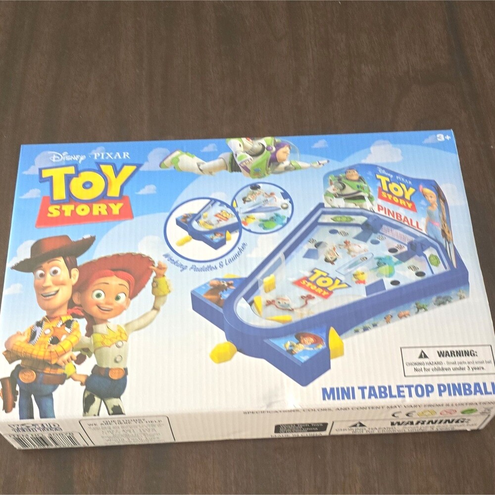 Disney Pixar Toy Story Mini Tabletop Pinball Game - Disney Franchise
